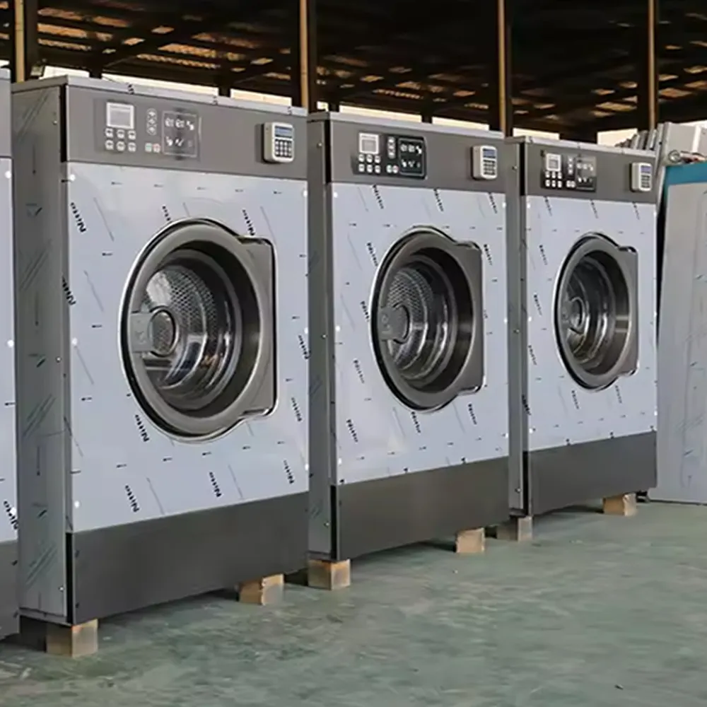 Coin Operated Automatic Washing Commercial Laundry Machines For Starting A Business And Self-service Hotel