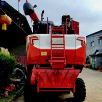 Moins de perte de grain, 110 kW, Diesel, Grande moissonneuse-batteuse multifonction semi-automatique pour la culture des céréales sur les terrains vallonnés et les plaines