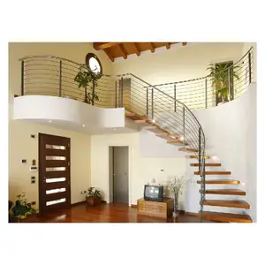 Ace Meilleures idées d'escaliers incurvés Escaliers incurvés en forme de L Belles idées et conceptions d'escaliers incurvés
