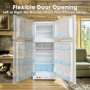 Refrigerador de Gas de 110V/220V con Congelador Superior de 2 Puertas - Product Image 3