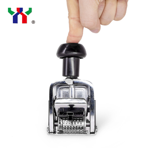 Máy số loại đẩy với 7 chữ số, có đòn bẩy và mực - Product Image 5