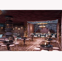 Luxe Disco Bar Design Discothèque Section VIP Sièges Meubles Dance Club Lounge Canapé et Booth à vendre