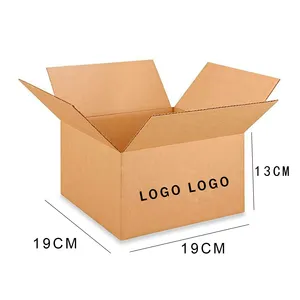 HXD Low MOQ Custom Logo Recycle Biodegradable Shipping Carton Packaging Cardboard Boxes