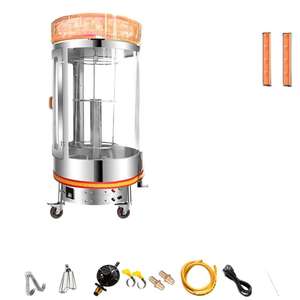 <span class=keywords><strong>Four</strong></span> à rôtisserie vertical à gaz, adapté à divers scénarios, avec broche à rôtisserie pour différents besoins - Product Image 4