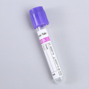 Tubo de Recolección de Sangre Vacutainer Desechable de Vidrio PET con <span class=keywords><strong>EDTA</strong></span> K2 <span class=keywords><strong>EDTA</strong></span> <span class=keywords><strong>K3</strong></span>, Aprobado por la CE, para Rutina de Análisis de Sangre - Product Image 4