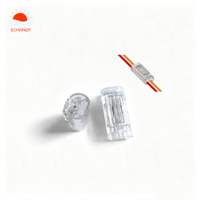 Connecteur rapide transparent à 3 broches sans bande, terminal fil à fil, connecteur 3 cœurs pour câble de bande LED CCT à blanc réglable