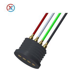 Tête magnétique circulaire de connecteur en laiton femelle 4PIN de vente chaude pour l'aspirateur pour des applications de puissance et électroniques - Product Image 5