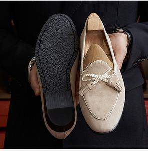 Zapatos de Cuero con Flecos para Hombre, Más Vendidos en Otoño, con Función de Aumento de Altura, Parte Superior de Cuero Vacuno Genuino, para Fiestas - Product Image 4