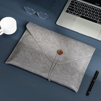 Carpetas de Archivo de Cuero PU con Grabado Personalizado, Portafolio Impermeable para Documentos A4 con Broche