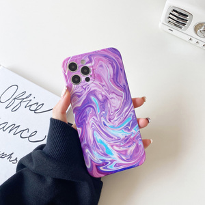 مصنع عالية الجودة جديد الرخام جراب هاتف لينة TPU غطاء فاخر مع حامل حامل ل فون 11 12 13 SE هواوي سامسونج Xiaomi - Product Image 2