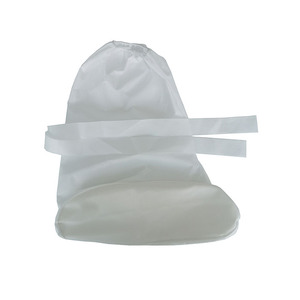 <span class=keywords><strong>MDR</strong></span> 2017/745 stivaletti chirurgici monouso personalizzati antiscivolo copriscarpe copriscarpe SMS con strisce e suola in PVC - Product Image 5