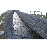 Panier gabion galvanisé de qualité supérieure, revêtement PVC, mur de soutènement gabion, boîte gabion pour la protection du sol