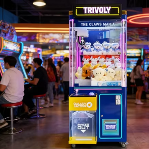 Macchina Distributrice di Peluche Trivoly Design con Artiglio in Metallo, Luce LED di Lusso, 1 Anno di Garanzia, per Intrattenimento Commerciale (Versione Inglese) - Product Image 1