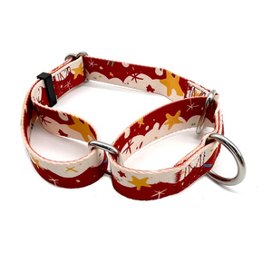 Laisse et collier de marche pour chien avec motif imprimé de logo personnalisé ensemble avec poignée rembourrée - Product Image 3
