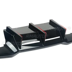 Diffuseur arrière sport MagicKit noir peint style PSM 3 pièces pour BMW F87 M2 2014-2020 - Product Image 6