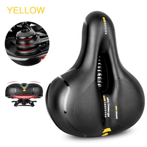 <span class=keywords><strong>Selle</strong></span> de vélo de route confortable et étanche, mousse à mémoire de forme souple et antichoc, siège de <span class=keywords><strong>vtt</strong></span> rond réfléchissant - Product Image 3