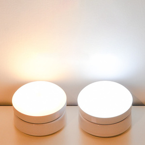 Luz Nocturna Recargable con Sensor de Movimiento, Lámpara Inalámbrica de Ahorro de Energía con Control de Sonido y Luz para Dormitorio, Pasillo, Baño y Hogar - Product Image 6