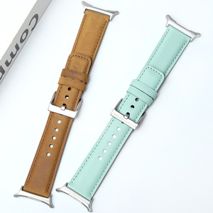 <span class=keywords><strong>Bracelet</strong></span> en <span class=keywords><strong>cuir</strong></span> véritable pour <span class=keywords><strong>Samsung</strong></span> <span class=keywords><strong>Galaxy</strong></span> <span class=keywords><strong>Watch</strong></span> 7 40mm 44mm <span class=keywords><strong>Watch</strong></span> 8 Classic Breathable Smartwatch Replacement Band for Men - Product Image 4