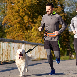Pet Waist Pack Leash Reflective Elastic Shockproof Running Rope Comfortable Soft Strong For Outdoor Sports - Product Image 3