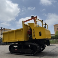RDGM ASV Mini Diesel-Raupentraktor mit Hoher Ladekapazität, 300L Schaufel, 1300kg Gewicht, Changchai-Motor