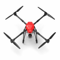 Drone agricole de précision X4-10 avec navigation RTK, pulvérisateur à froid de 10 L, vol autonome, charge utile lourde