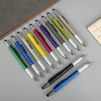 Alat Multifungsi Pen Ukur Tingkat Terintegrasi Warna-Warni, Pegangan Knurled Anti Selip, Penjualan Terlaris untuk Teknisi Pekerjaan Servis Harian