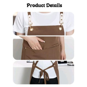 Bavoir étanche café Auto menuisier multi-fonctionnel poche réglable tablier en toile - Product Image 4