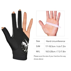 Guantes de Billar para Mano Izquierda, Accesorios de Billar, 1 Unidad - Product Image 5