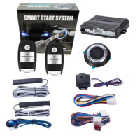 Fournisseur hotsale Alarmes de voiture sécurité PKE entrée sans clé télécommande démarrage du moteur système d'arrêt bouton poussoir allumage démarrage automatique