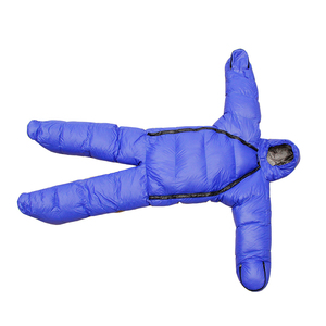 <span class=keywords><strong>Paria</strong></span> Menschlicher Körper-Formgebender Tragbarer Mumien-Stil Schlafsack aus Terylene mit Baumwollfüllung für Warmes Wetter Outdoor-Schlafsack für Erwachsene und Kinder - Product Image 5