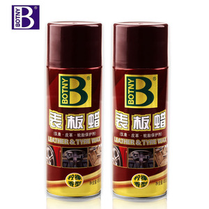Cire pour cuir et pneus Botny 450 ml, parfum citron, pour l'entretien du tableau de bord et de l'intérieur - Product Image 1