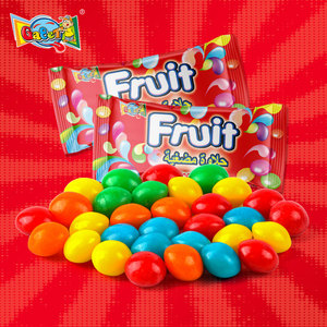Venta al por mayor de fábrica: Caramelos masticables chinos Skittle-s de 17g en bolsa, <span class=keywords><strong>sabores</strong></span> frutales mixtos, colores naturales, OEM, ODM, certificado Halal - Product Image 2