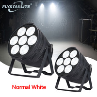 Projecteur LED COB 7x50W, blanc chaud, blanc normal, température de couleur réglable, DMX512, éclairage de surface pour scène, mariage, théâtre, spectacle