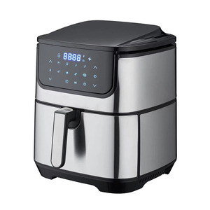 NUEVO Y POPULAR Freidora de Aire Digital de Acero Inoxidable con Doble Olla/Cesta y Control Digital, 8L 7L 6L 5.5L, Freidora de Grasa Profunda, NUEVO Y POPULAR 8L - Product Image 2