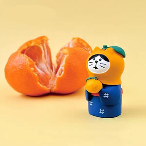 Bonne qualité qingheng Orange INS mode jouer miniature cadeau résine bricolage maison artisanat petits ornements - Product Image 4