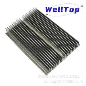 Radiateur en alliage d'aluminium transfrontalier Weituo, dissipateur thermique électronique pour ordinateur, téléviseur, lampe LED, dents serrées (origine CN/GUA) - Product Image 3