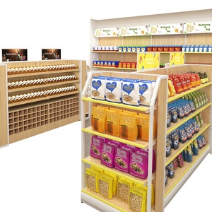 Y las herramientas y <span class=keywords><strong>el</strong></span> equipo de muebles de tienda sistemas de visualización de la tienda de diseño para <span class=keywords><strong>supermercado</strong></span> venta al por menor de góndola - Product Image 1