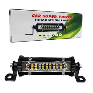 Double Color Flash and double section car LED Work Light for Truck Motorcycle SUV ATV Car Boat