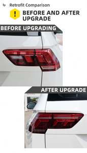 MJ per <span class=keywords><strong>Volkswagen</strong></span> <span class=keywords><strong>Tiguan</strong></span> 2017-2023 lampada posteriore <span class=keywords><strong>Plug</strong></span> and Play Led fendinebbia luci di arresto VW <span class=keywords><strong>Tiguan</strong></span> fanale posteriore DRL - Product Image 6