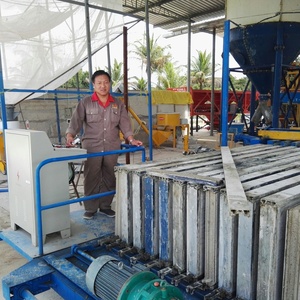 Sandwich bảng điều khiển dòng bọt khối bê tông bọt khối bê tông Composite khối bọt bê tông dây chuyền sản xuất - Product Image 3