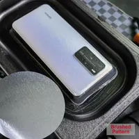 Machine de revêtement sous vide entièrement automatique FONLYU pour films de protection de téléphone portable, avec motif animal, protection intégrale à 360°, laminage et enveloppement.