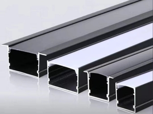 MEIJIA 공장 도매 <span class=keywords><strong>t</strong></span> 슬롯 led 채널 디퓨저 열 방출 매입형 사용자 정의 장착 알루미늄 led 프로파일 블랙 - Product Image 2