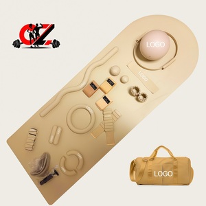 CZFIT - Barra de Pesas con Logotipo Personalizado de Fábrica, Mancuernas de Silicona, Anillo de Potencia, Tapete de Yoga, Accesorios de Fitness para el Hogar, Yoga y Pilates - Product Image 1