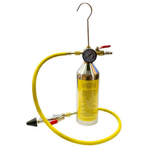 Outils de nettoyage de la climatisation automobile, machine de réparation de tuyaux d'air froid sans démontage avec bouteille d'égouttement, nettoyant pour condenseur - Product Image 5
