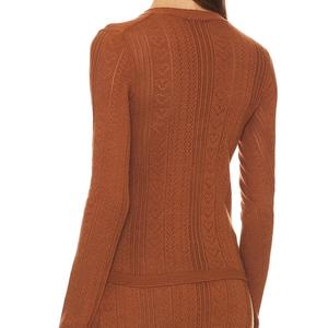 Runwaylover R100 Crochet neues ausgehöhltes Strickjacke- und Häkelrock-Outfit - Product Image 3