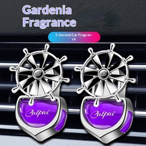 Difusor de Aroma Giratorio para Salida de Aire de Coche, de Vidrio y Plástico, para Aceites Esenciales, Fragancia Duradera, Eliminación de Olores - Product Image 3