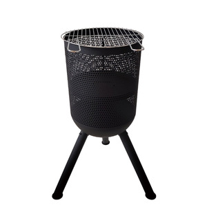 2026 Hot Sale Multifunctional Garden Real <strong>Fireplace</strong> <strong>Log</strong> Black Carbon Steel Outdoor Fire <strong>Baskets</strong> - Product Image 3