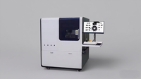 S-7200 automatique de rayons X grand équipement de détection de mise au point micro PLC 220V garantie de 1 an pour l'inspection électronique et PCB