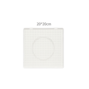 แผ่นรองเม็ดลูกปัด ILAN Perler ขนาด 20x20 ซม. สำหรับงานศิลปะเม็ดลูกปัด - Product Image 1