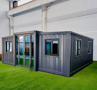 Maison conteneur modulaire en acier préfabriquée de haute qualité, extensible, 20, 30 ou 40 pieds, 2, 3 ou 4 chambres, garantie 5 ans